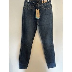 PrAna Sienna Jean Size Women's Sz8 Reg  Fitted True Blue Straight Denim NEW $109